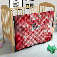 Canada Day Loon And Maple Leaf Quilt Watercolor Nature Scenery Mari Usque Ad Mare Artistic