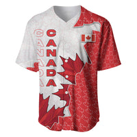 Canada Day Baseball Jersey Patriotic Maple Leaf - Robotic Fist