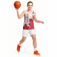 Canada Day Basketball Jersey Patriotic Maple Leaf - Robotic Fist