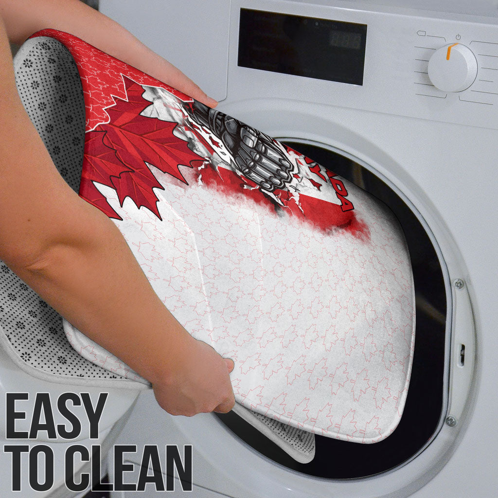 Canada Day Bathroom Set Patriotic Maple Leaf - Robotic Fist