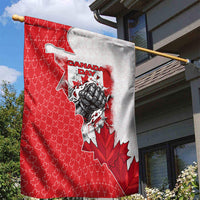 Canada Day Garden Flag Patriotic Maple Leaf - Robotic Fist