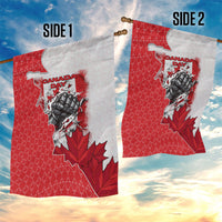 Canada Day Garden Flag Patriotic Maple Leaf - Robotic Fist