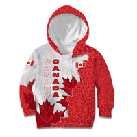 Canada Day Kid Hoodie Patriotic Maple Leaf - Robotic Fist