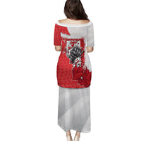 Canada Day Puletasi Patriotic Maple Leaf - Robotic Fist