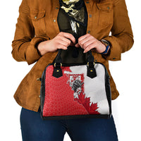 Canada Day Shoulder Handbag Patriotic Maple Leaf - Robotic Fist