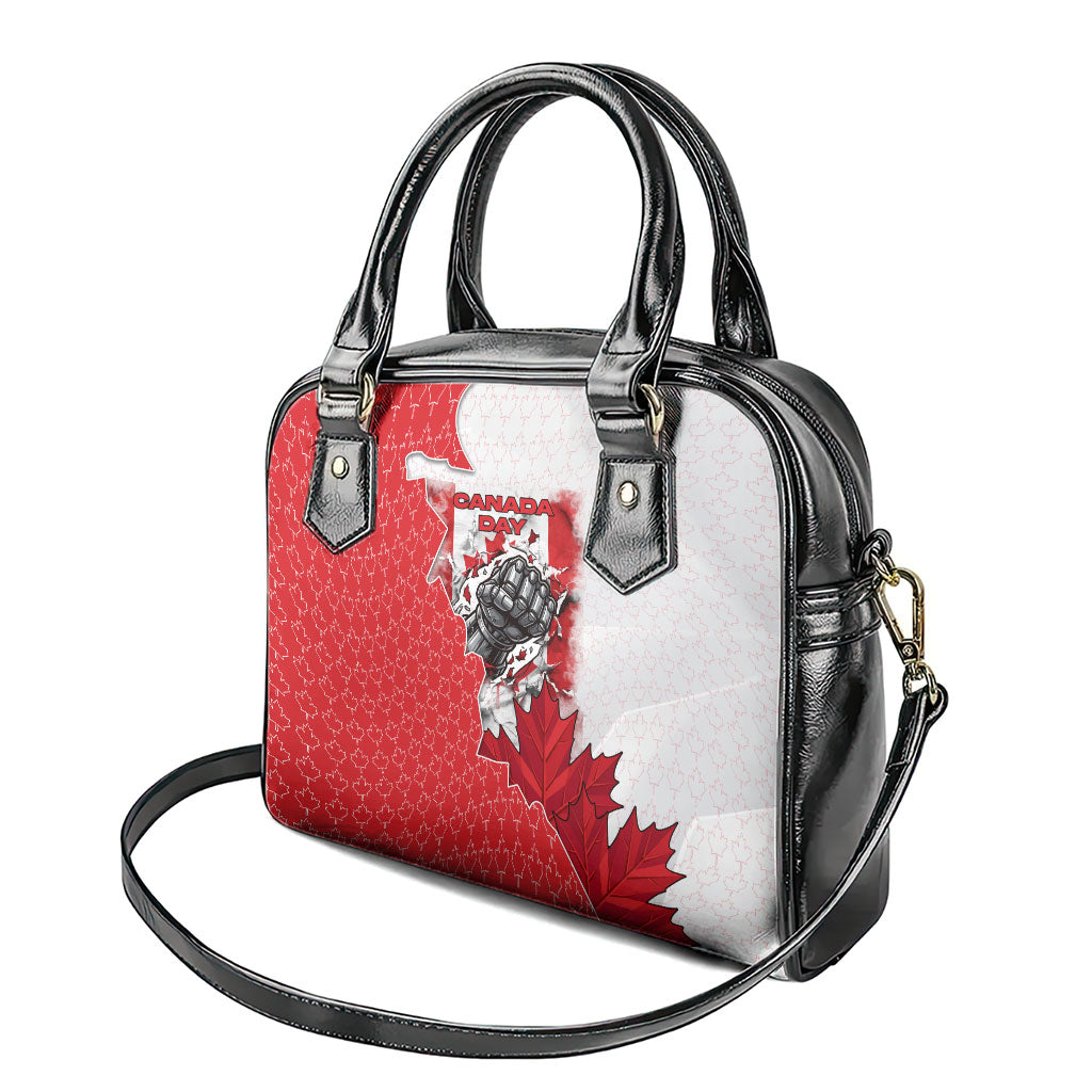 Canada Day Shoulder Handbag Patriotic Maple Leaf - Robotic Fist