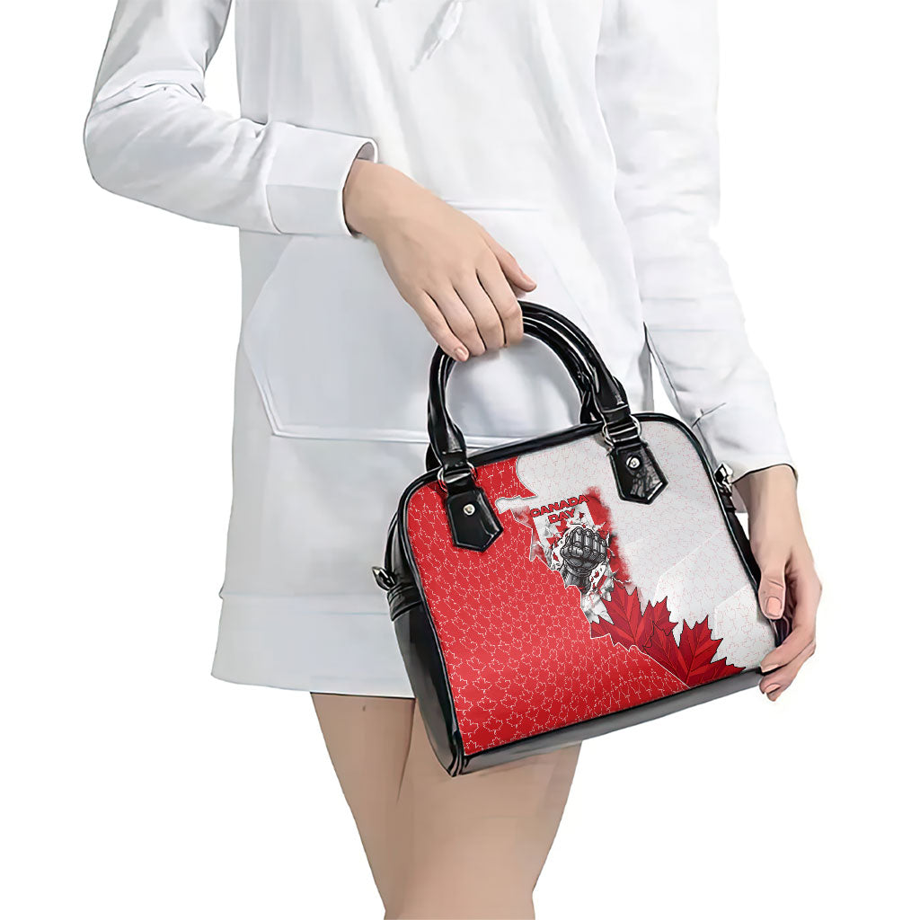 Canada Day Shoulder Handbag Patriotic Maple Leaf - Robotic Fist