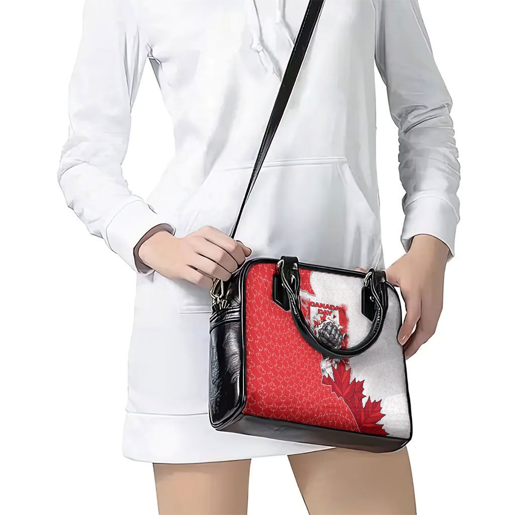 Canada Day Shoulder Handbag Patriotic Maple Leaf - Robotic Fist