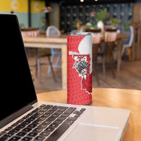 Canada Day Skinny Tumbler Patriotic Maple Leaf - Robotic Fist