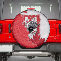 Canada Day Spare Tire Cover Patriotic Maple Leaf - Robotic Fist