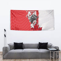 Canada Day Tapestry Patriotic Maple Leaf - Robotic Fist
