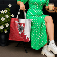 Canada Day Tote Bag Patriotic Maple Leaf - Robotic Fist