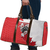 Canada Day Travel Bag Patriotic Maple Leaf - Robotic Fist