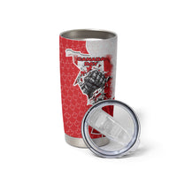 Canada Day Tumbler Cup Patriotic Maple Leaf - Robotic Fist