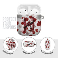Canada Day AirPods Case Constitutional Autonomy 1982 Vintage - Broken Chains Freedom