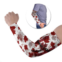 Canada Day Arm Sleeves Constitutional Autonomy 1982 Vintage - Broken Chains Freedom