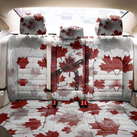 Canada Day Back Car Seat Cover Constitutional Autonomy 1982 Vintage - Broken Chains Freedom