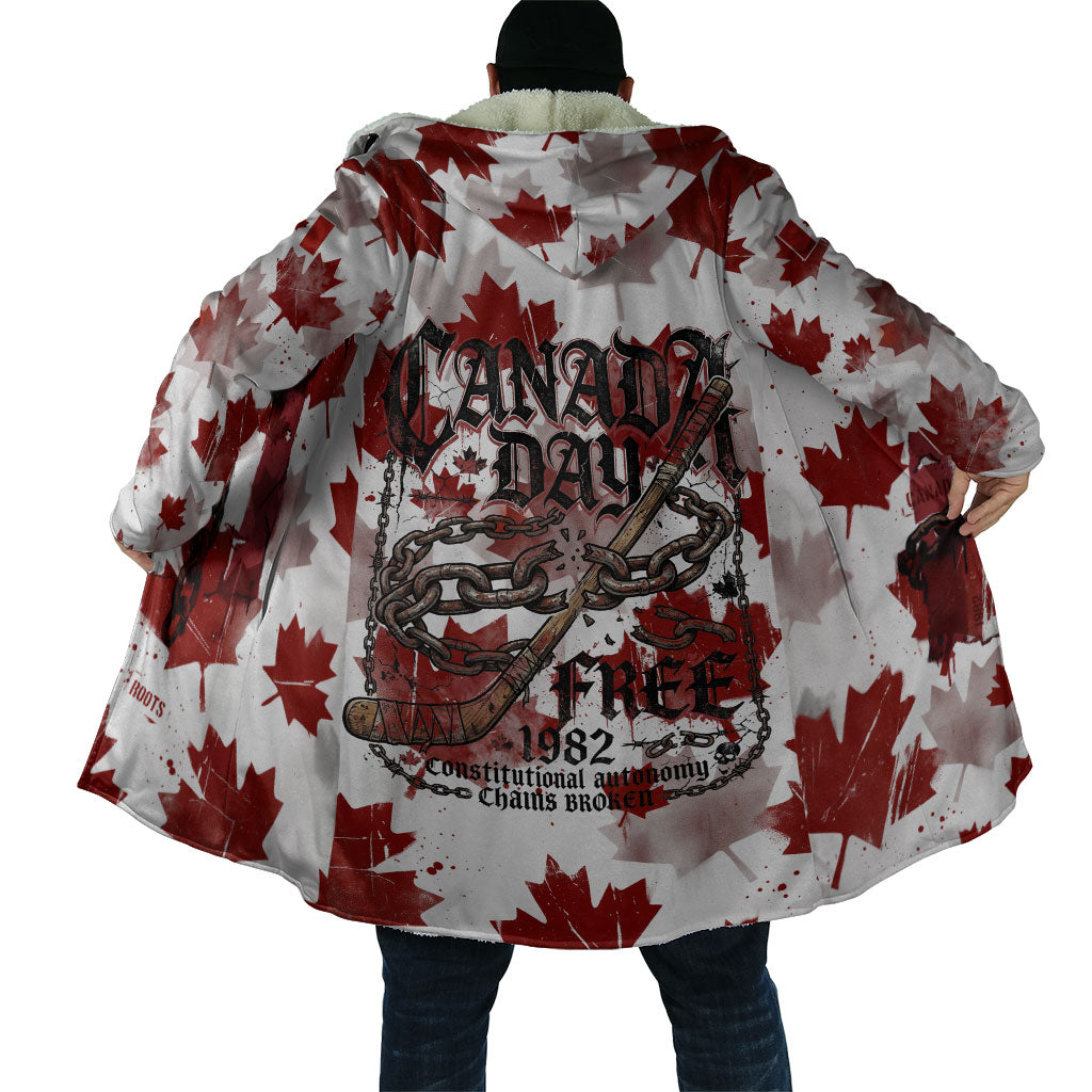 Canada Day Cloak Constitutional Autonomy 1982 Vintage - Broken Chains Freedom