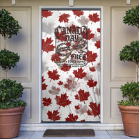 Canada Day Door Cover Constitutional Autonomy 1982 Vintage - Broken Chains Freedom