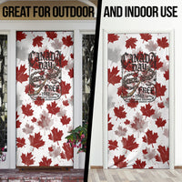 Canada Day Door Cover Constitutional Autonomy 1982 Vintage - Broken Chains Freedom