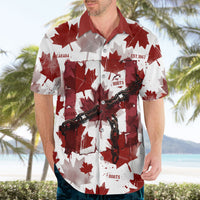 Canada Day Hawaiian Shirt Constitutional Autonomy 1982 Vintage - Broken Chains Freedom