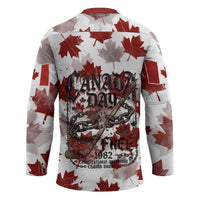 Canada Day Hockey Jersey Constitutional Autonomy 1982 Vintage - Broken Chains Freedom