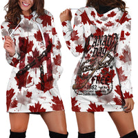 Canada Day Hoodie Dress Constitutional Autonomy 1982 Vintage - Broken Chains Freedom