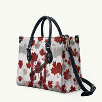 Canada Day Leather Bag Constitutional Autonomy 1982 Vintage - Broken Chains Freedom