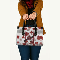 Canada Day Leather Bag Constitutional Autonomy 1982 Vintage - Broken Chains Freedom