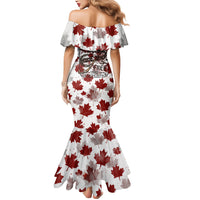 Canada Day Mermaid Dress Constitutional Autonomy 1982 Vintage - Broken Chains Freedom