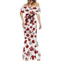 Canada Day Mermaid Dress Constitutional Autonomy 1982 Vintage - Broken Chains Freedom