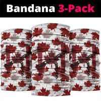 Canada Day Neck Gaiter Constitutional Autonomy 1982 Vintage - Broken Chains Freedom