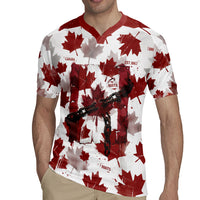 Canada Day Rugby Jersey Constitutional Autonomy 1982 Vintage - Broken Chains Freedom