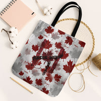 Canada Day Tote Bag Constitutional Autonomy 1982 Vintage - Broken Chains Freedom