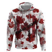 Canada Day Zip Hoodie Constitutional Autonomy 1982 Vintage - Broken Chains Freedom
