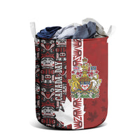 Canada Day Indigenous First Nations Laundry Basket Tribal Haida Totem Art One Nation