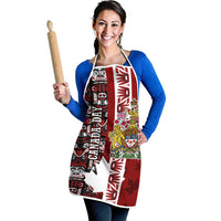 Canada Day Indigenous First Nations Apron Tribal Haida Totem Art One Nation