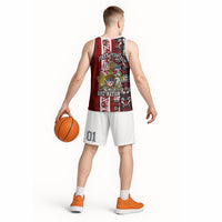 Canada Day Indigenous First Nations Basketball Jersey Tribal Haida Totem Art One Nation