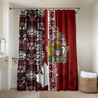 Canada Day Indigenous First Nations Bathroom Set Tribal Haida Totem Art One Nation