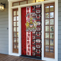 Canada Day Indigenous First Nations Door Cover Tribal Haida Totem Art One Nation