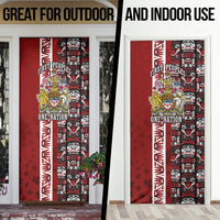 Canada Day Indigenous First Nations Door Cover Tribal Haida Totem Art One Nation