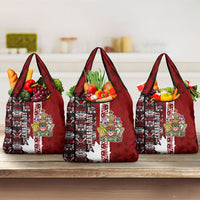 Canada Day Indigenous First Nations Grocery Bag Tribal Haida Totem Art One Nation