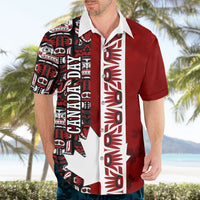 Canada Day Indigenous First Nations Hawaiian Shirt Tribal Haida Totem Art One Nation