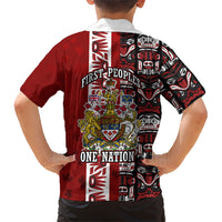 Canada Day Indigenous First Nations Hawaiian Shirt Tribal Haida Totem Art One Nation