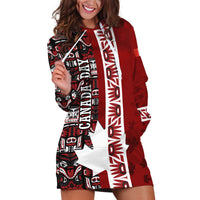 Canada Day Indigenous First Nations Hoodie Dress Tribal Haida Totem Art One Nation