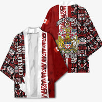 Canada Day Indigenous First Nations Kimono Tribal Haida Totem Art One Nation