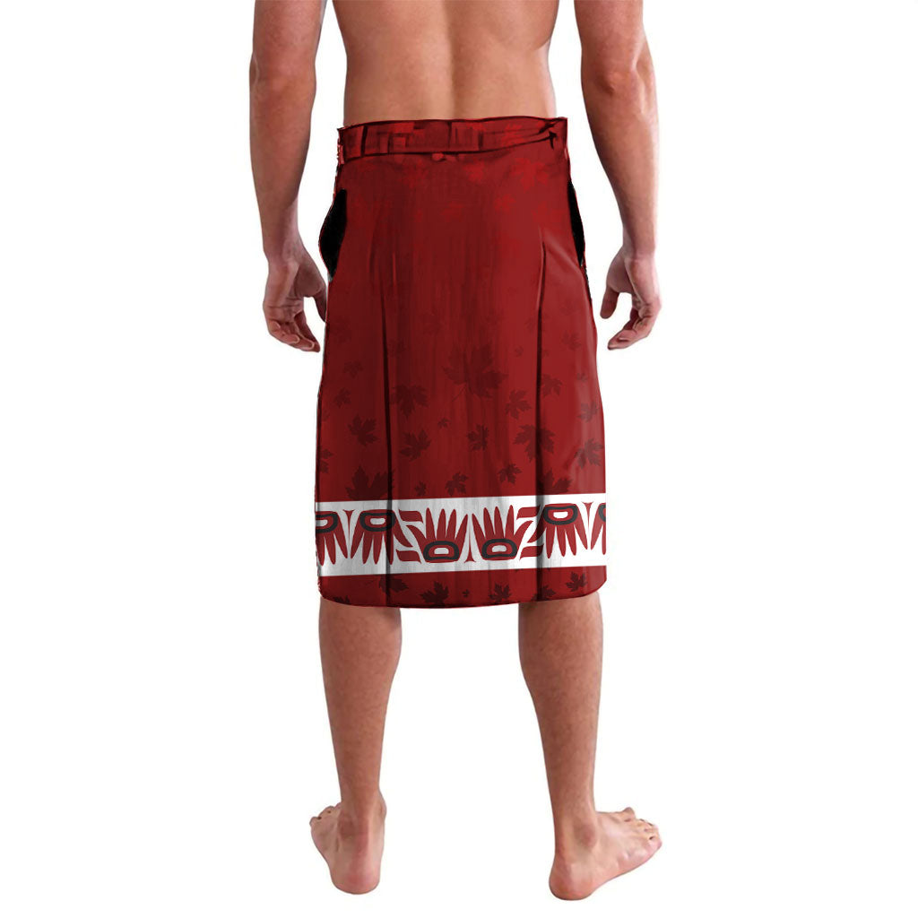 Canada Day Indigenous First Nations Lavalava Tribal Haida Totem Art One Nation