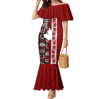 Canada Day Indigenous First Nations Mermaid Dress Tribal Haida Totem Art One Nation