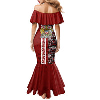 Canada Day Indigenous First Nations Mermaid Dress Tribal Haida Totem Art One Nation