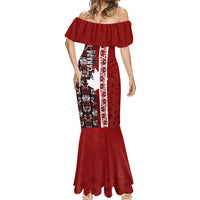 Canada Day Indigenous First Nations Mermaid Dress Tribal Haida Totem Art One Nation